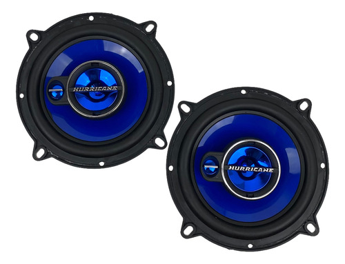 Par Alto Falante Triaxial 5 Polegadas 100w Rms Hurricane