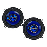 Par Alto Falante Triaxial 5 Polegadas 100w Rms Hurricane