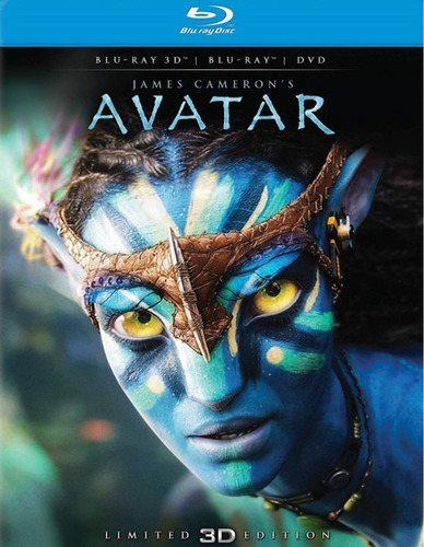 Avatar Edicion Limitada James Cameron Pelicula Blu-ray 3d 