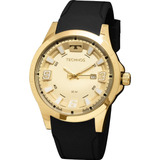 Relógio Masculino Technos Casual 2115mxts/2p Dourado