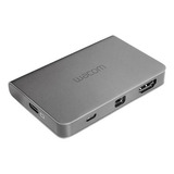 Adaptador Wacom Link Plus Cintiq Pro 13/16 Para Mac Ou Pc Cor Cinza