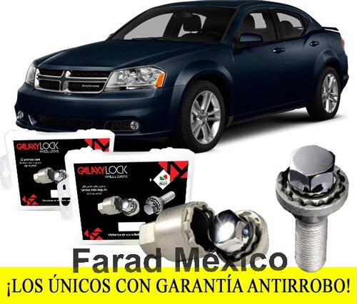 Tuercas Seguridad Dodge Avenger Sxt Sport