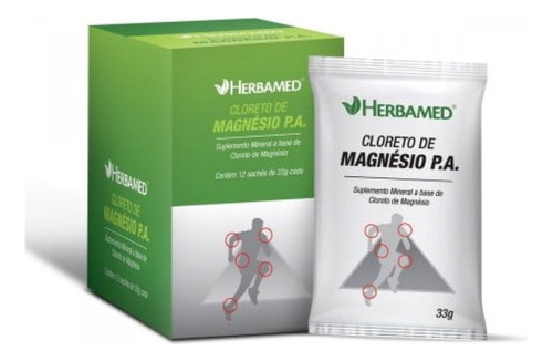 Cloreto De Magnesio Pa Pó 33g Sache Herbamed