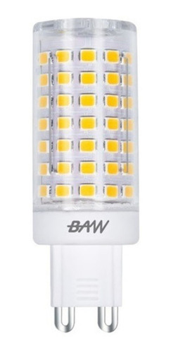 Pack 10 Lampara G9 Led 4.5w Bipin Fria Calida Baw 220v 450lm