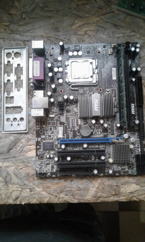 Placa Mãe 775 Msi G41m-s01 + Processador Core2 Duo 6428 2\4m