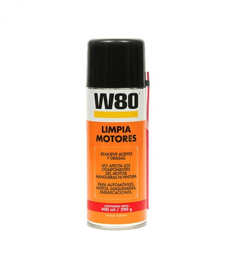 Limpia Motores Aceites Desengrasante En Aerosol W80 400ml