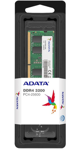 Memoria Ram Notebook Adata Premier Sodimm Ddr4 8gb 3200mhz