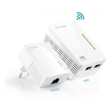 Extensor De Cobertura Wi-fi Tp-link Tl-wpa4220kit Powerline 