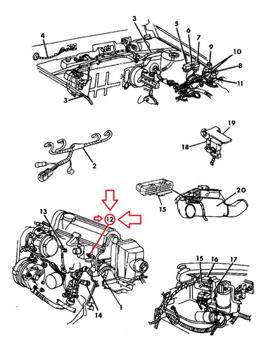 Valvula Temperatura Chrysler Cirrus Lebaron Lhs 92/96 Crown Foto 6