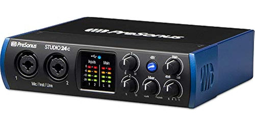 Presonus Studio 24c 2x2 Usb Typec Interfaz De Audiomidi Weri