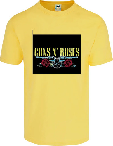 Playera Guns And Roses Mod. 0091 12 Colores Ld