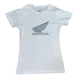 Remera Manga Corta Dama Honda Wing Original Oficial Avant