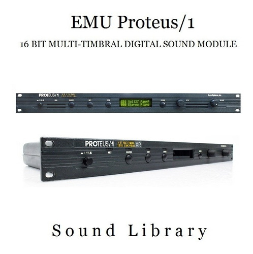 Sonidos Sysex Para Emu Proteus 1 (también 1 Xr Y 1 Plus)