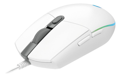 Mouse Gamer Logitech G203 Lightsync - Branco - 910-005794