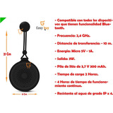 Parlante Impermeable Speaker Ducha Bluetooth Llamadas Música