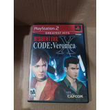 Resident Evil Code: Veronica X Ps2 Original 