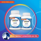 Kit Centrum Essentials Homem 90 Comprimidos - 3 Meses De Uso