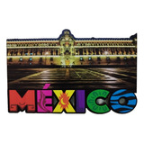 Mexico Mdf Recuerdo Imán Refrigerador Sk04