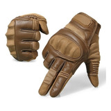 Guantes Con Pantalla Táctil For Motocicleta De Cuero Pu