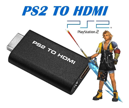 Conversor Adaptador Ps2 To Hdmi (ps2tohdmi) - Playstation 2