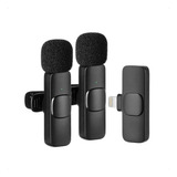 Kit 2 Microfone Lapela Celular Sem Fio Compatível iPhone