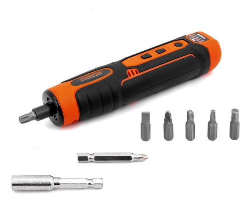 Atornillador Inalámbrico 3,6v + Accesorios - Hamilton Ult136 Color Naranja