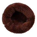 Cute Small Animal Mat Hamster House Warm L Marron Oscuro