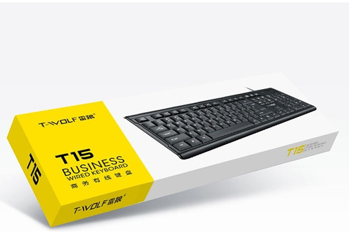 Teclado Economico T-wolf T-15 Usb Excelente Calidad 