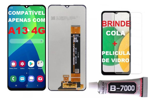 Tela Touch Display Lcd Frontal Compativel A13 4g A135 Premiu