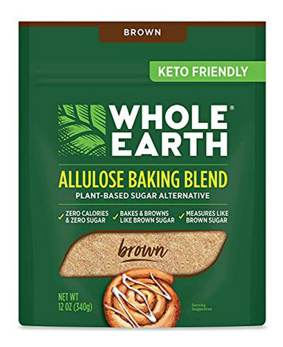 Jarabe Whole Earth Allulose Baking Blend Brown Sugar Substit