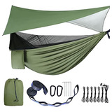 Hamaca De Camping  Hamacas Con Mosquitera Tienda Y Lona Par