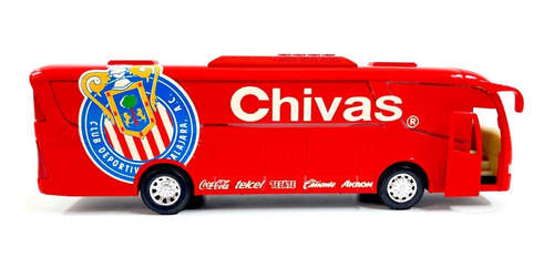 Autobus Irizar Chivas Rojo  Esc 1:68 Kinsfun
