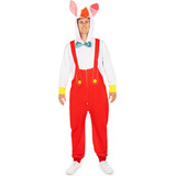 Disfraz De Mr. Rabbit De Halloween Para Hombre De Tipsy Elve