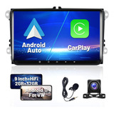 Radio De Coche Android 11 Carplay De 2 G+32 G Para Vw Passat