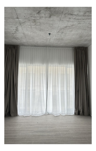 Cortina Tela Blackout Textil Engomado Living Dormitorio