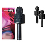 Microfono Karaoke Compatible Bluetooth Reproductor Voz 2pzs