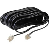 Cabo Extensor Para Telefone Rj11 4 Vias 10m Preto Storm Pct