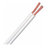 Fio Cabo Paralelo 2 X 1,5mm Branco Rolo De 100 Metros Cobre 