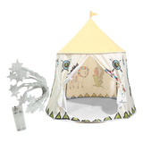 Los Niños Juegan La Tienda Prince Castle Tent Tipi Castle