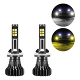 Bombillas Led Antiniebla Dual Color H1 H3 880 881 Auto Antin