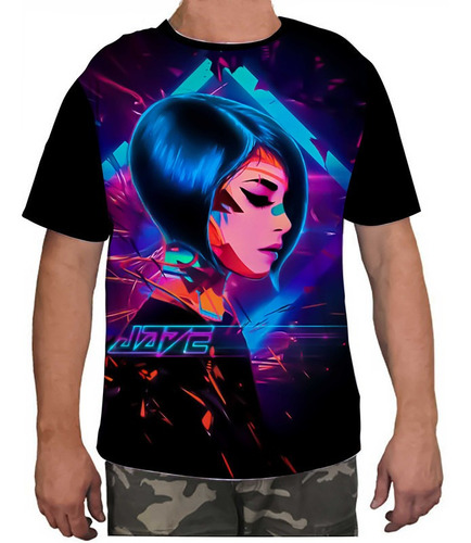 Camisa Camiseta Masculina Meninos Cyberpunk 2077 Game Rpg 15