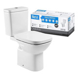 Kit Vaso Sanitario Debba Com Caixa Acoplada Completo Roca 