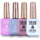 Esmalte Em Gel Helen Color 4un Brilhoso Original