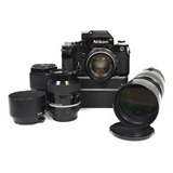 Cámara Analógica Nikon F2 - Mb 2 Negro