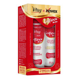  Kit Shampoo E Condicionador Cicatrização Fios Vitay Novex