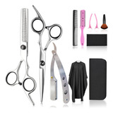 Kit De Tijeras Profesionales Para Peluqueria + Accesorios_b