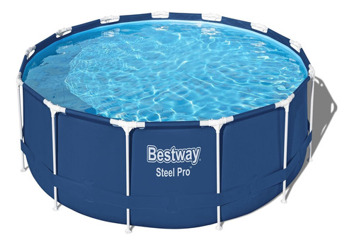 Piscina Steel Pro Azul 3.96mx84cm Pool Set Bestway