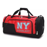 Bolso Deportivo Urbano Everlast Gym Crossfit Boxeo Gimnasio Viajes Cierres Bolsillos Espacio Especial Para Zapatillas 