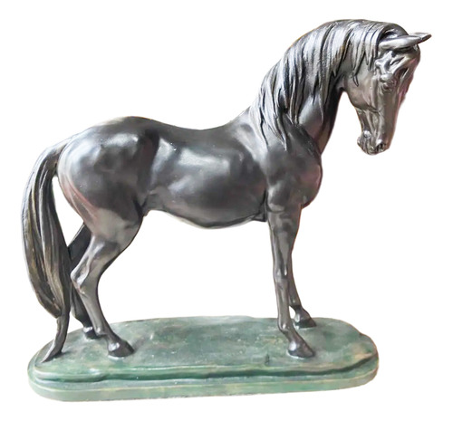 Escultura Cavalo De Petit Bronze