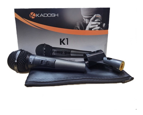 Microfone Kadosh K-1 Profissional + Bag + Cachimbo